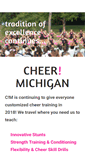 Mobile Screenshot of cheermichigan.com
